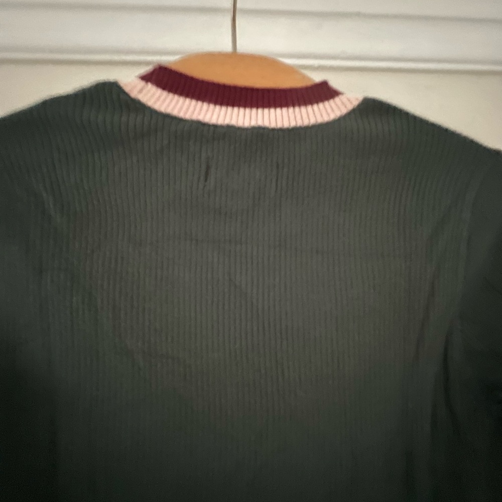 Bottle Green / Racing Green Sweater - Picture 2 of 5